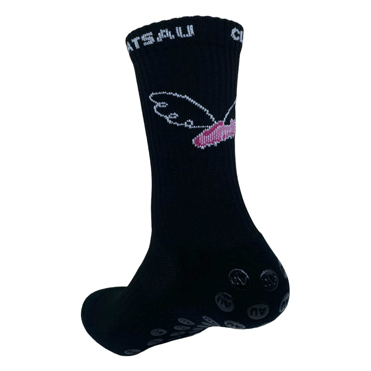 CleatsAU Grip Socks - Black